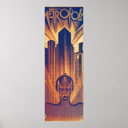 Fritz Lang METROPOLIS 1927 Science Fiction Film Vi Poster (Voorkant)