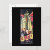Fritz Lang Metropolis Briefkaart (Voorkant / Achterkant)
