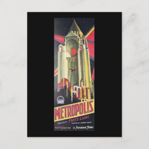 Fritz Lang Metropolis Briefkaart