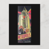 Fritz Lang Metropolis Briefkaart (Voorkant)