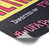 Fritz Lang Metropolis Poster (Hoek)