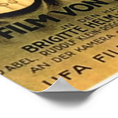 Fritz Lang Metropolis Poster (Hoek)