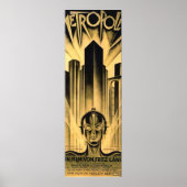 Fritz Lang Metropolis Poster (Voorkant)