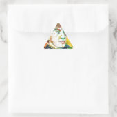 FRITZ LANG - waterverf portrait.2 Sticker (Tas)