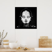 Fritz Lang's Maschinenmensch Poster (Keuken)