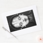 Fritz Lang's Maschinenmensch Rechthoekige Sticker (Envelop)