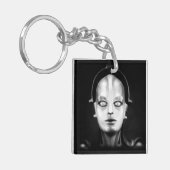 Fritz Lang's Maschinenmensch Sleutelhanger (Voorkant Links)