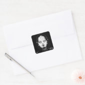 Fritz Lang's Maschinenmensch Vierkante Sticker (Envelop)