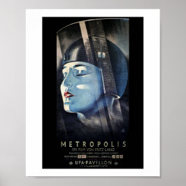 Fritz Lang's Metropolis (1927) Poster