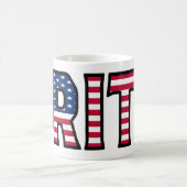 Fritz Name Vorname USA styled Tasse Kaffeetasse Koffiemok (Center)