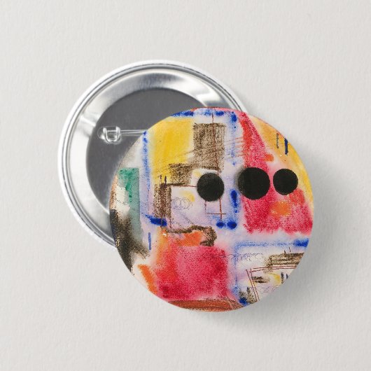 Fritz Stuckenberg (Duits, 1881-1944) Ronde Button 5,7 Cm (Voorkant /achterkant)