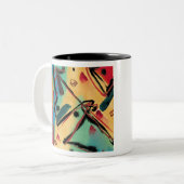 Fritz Stuckenberg (German, 1881-1944) Tweekleurige Koffiemok (Voorkant links)