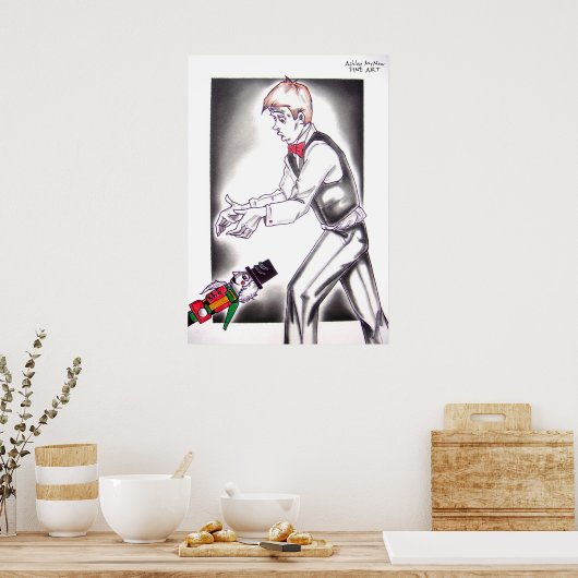 Fritz uit de Nutkraker Ballet Poster (Keuken)