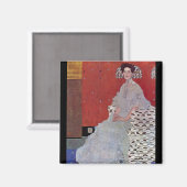 Fritza Reidler Klimt van Gustav Klimt Magneet (Voorkant / Achterkant)