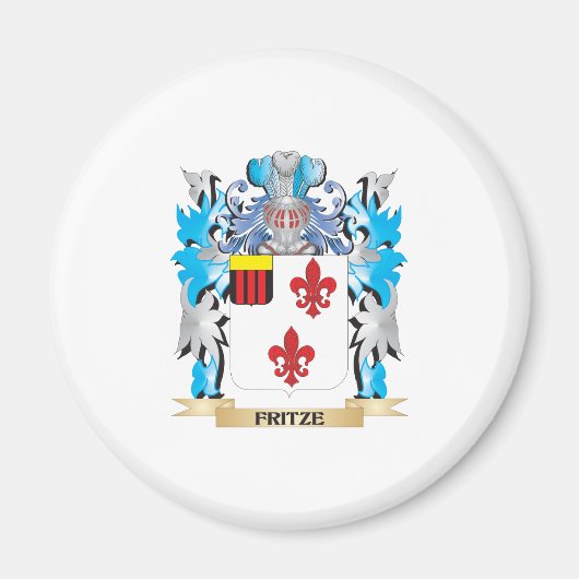 Fritze Wapenschild - Family Crest Magneet (Voorkant)
