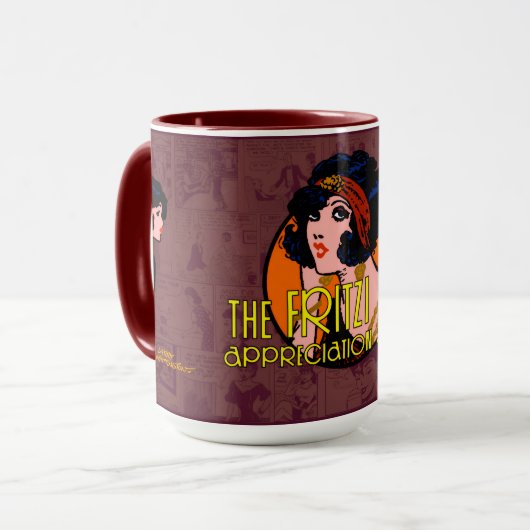 Fritzi Ritz Appreciation Society Mug Mok (Voorkant links)