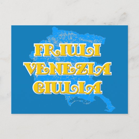 Friuli-Venezia Giulia Briefkaart (Voorkant)