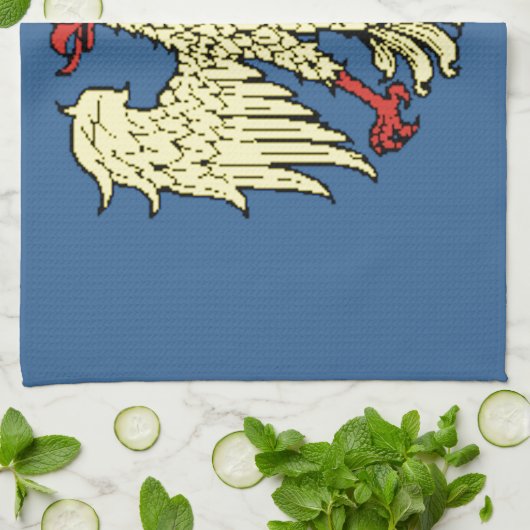 Friuli-Venezia Giulia (Italië) Vlag Theedoek (Gevouwen)