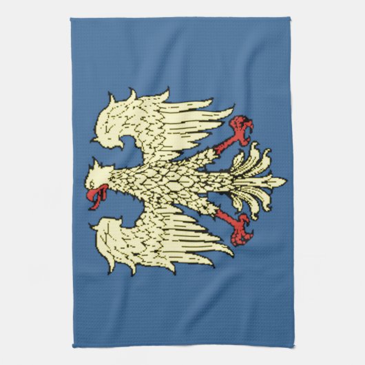 Friuli-Venezia Giulia (Italië) Vlag Theedoek (Verticaal)