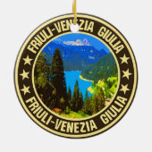 Friuli-Venezia Giulia Keramisch Ornament (Achterkant)