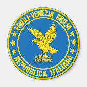 Friuli-Venezia Giulia Magneet (Voorkant)