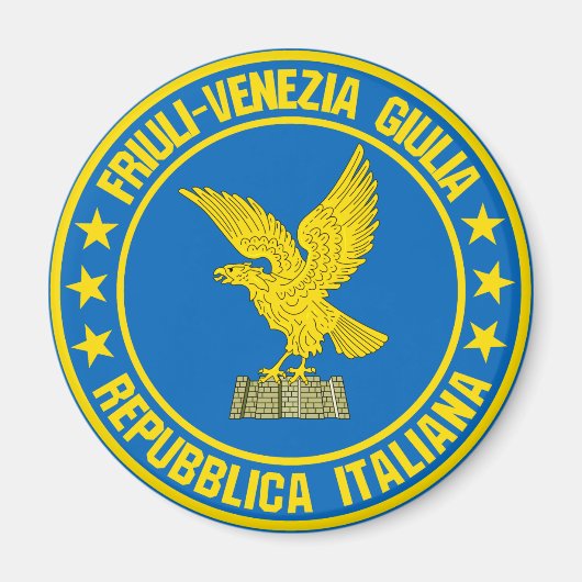 Friuli-Venezia Giulia Magneet (Voorkant)