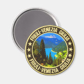 Friuli-Venezia Giulia Magneet (Voorkant / Achterkant)