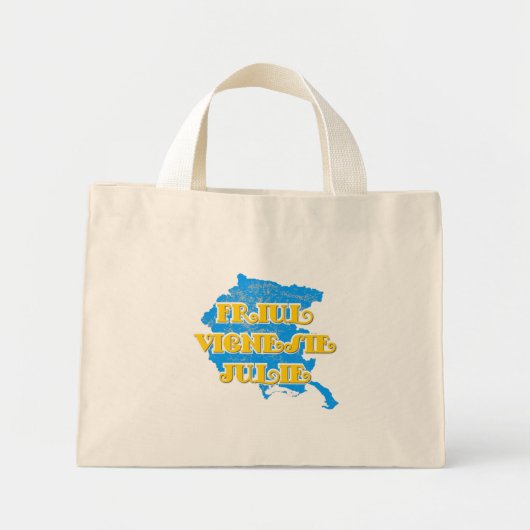 Friuli-Venezia Giulia Mini Tote Bag (Voorkant)