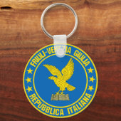 Friuli-Venezia Giulia Sleutelhanger (Achterkant)
