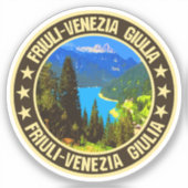Friuli-Venezia Giulia Sticker (Voorkant)