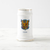 Friuli  wapenschild wit Bierstein Bierpul (Center)