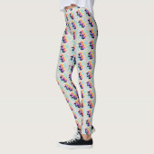 Frivolous Timberwolf White Finger Paint Pattern Leggings (Links)