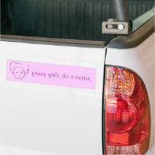 Frizzy Girls Bumpersticker - blozen (Op Truck)