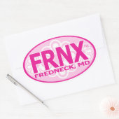 FRNX Girlie Decal Ovale Sticker (Envelop)