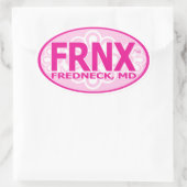 FRNX Girlie Decal Ovale Sticker (Tas)