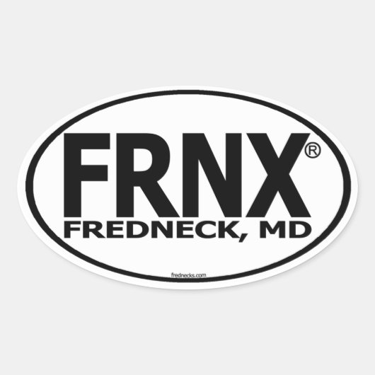 FRNX originele sticker (Voorkant)