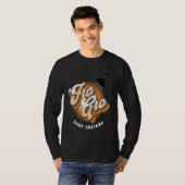 Fro Gro Gary Indiana  Afro Pick  Raised Fist T-shirt (Voorkant volledig)