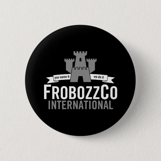 frobozzco+zork+logo ronde button 5,7 cm (Voorkant)