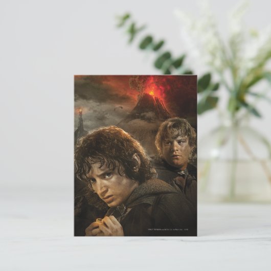 FRODO™ en Samwise Briefkaart (Staand voorkant)