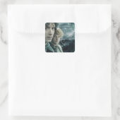 FRODO™ en Samwise sluiten Vierkante Sticker (Tas)