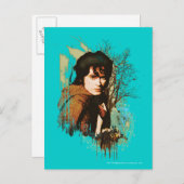 FRODO™ gemengde Media Vector Collage Briefkaart (Voorkant / Achterkant)