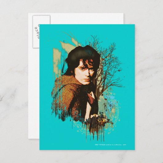FRODO™ gemengde Media Vector Collage Briefkaart (Voorkant / Achterkant)