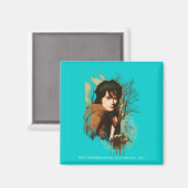 FRODO™ gemengde Media Vector Collage Magneet (Voorkant / Achterkant)