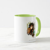 FRODO™ gemengde Media Vector Collage Mok (Voorkant rechts)