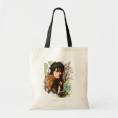 FRODO™ gemengde Media Vector Collage Tote Bag (Voorkant)