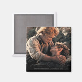 FRODO™ in de armen van Samwise Magneet (Voorkant / Achterkant)