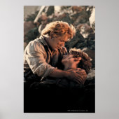 FRODO™ in de armen van Samwise Poster (Voorkant)