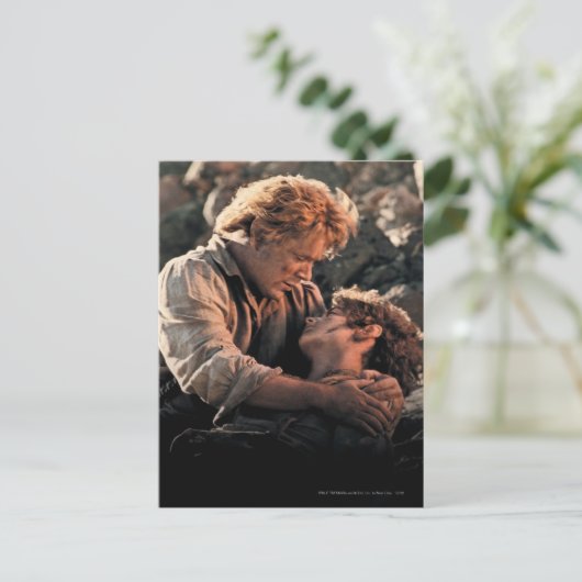 FRODO™ in Samwise's Arms Briefkaart (Staand voorkant)