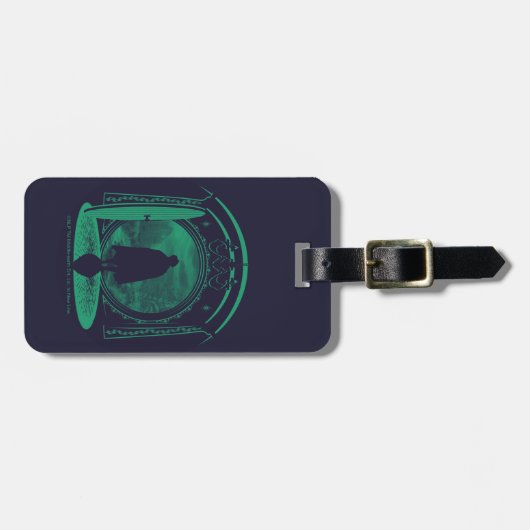 FRODO™ Leaving THE SHIRE™ Silhouette Bagagelabel (Voorkant horizontaal)