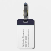 FRODO™ Leaving THE SHIRE™ Silhouette Bagagelabel (Achterkant verticaal)